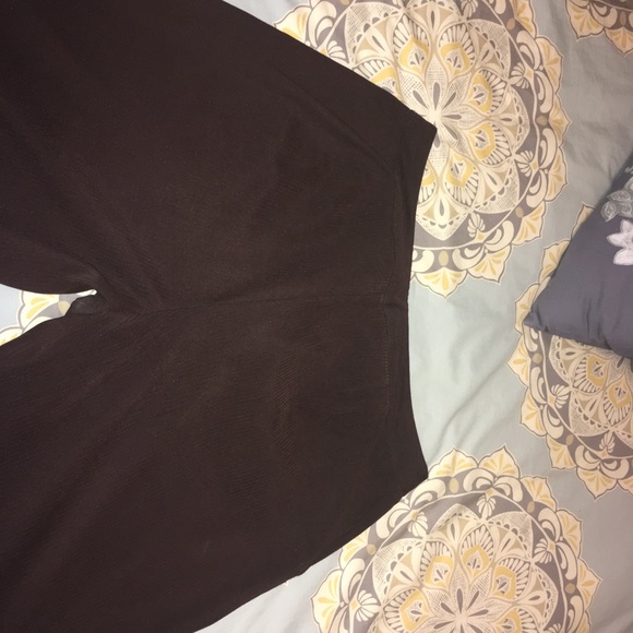 Chocolate brown tailored trousers - Picture 4 of 5